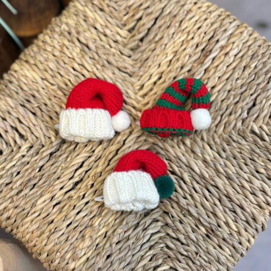 即納 Santa Hat Hairpin 全3色