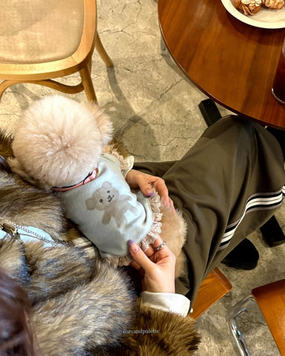 即納 Bear Friend Highneck Top 全4色