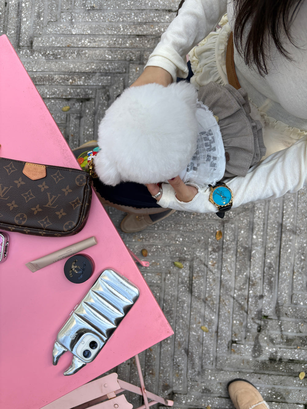 Pure Dog Lace Top ホワイト