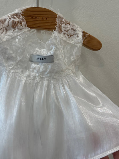 【PRE-ORDER】White Satin Glow Slip