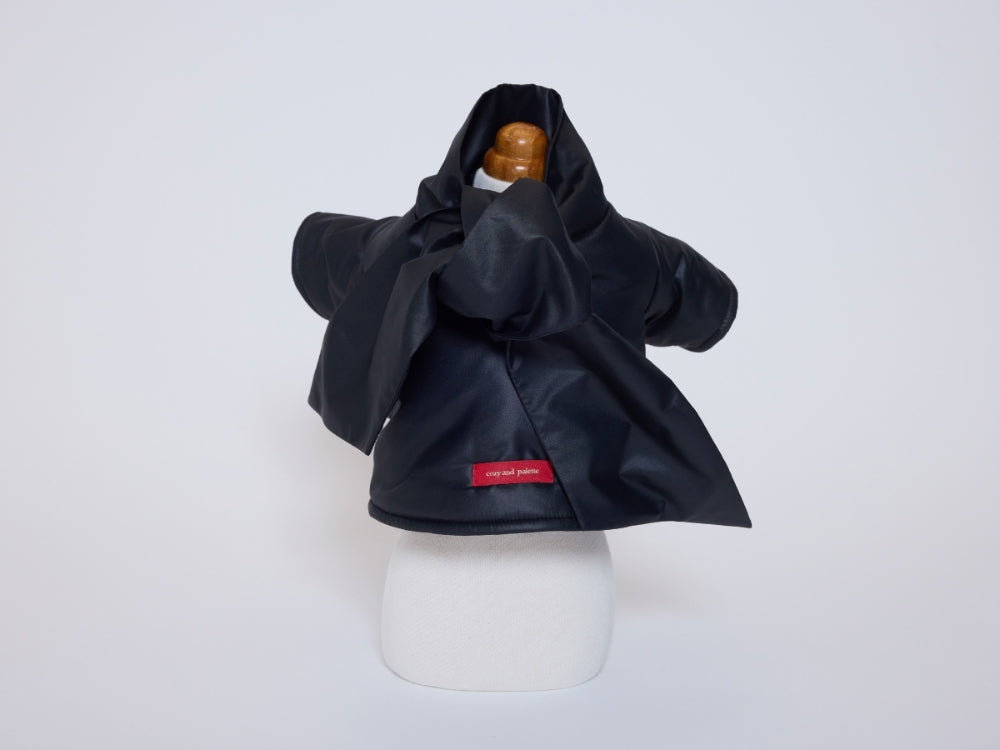 即納 Big Bow Light Padding Jumper ブラック