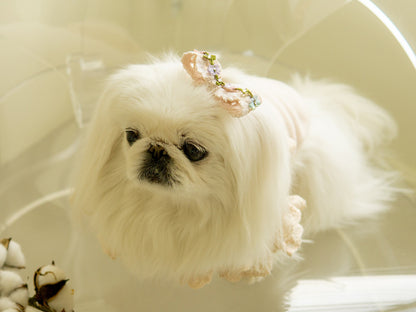 即納 Petit Flora Hairpin アイボリー