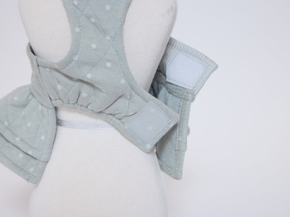 Quilted Polka Bustier ミント