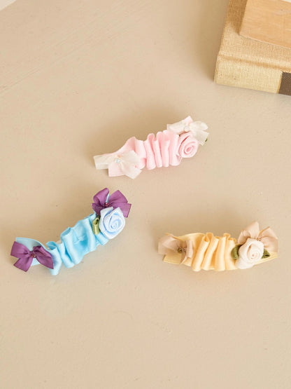 Macaron Rose Hairpin 全3色