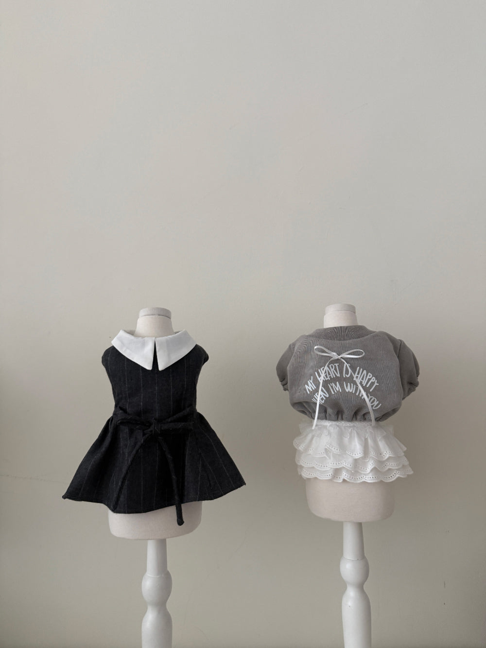 【PRE-ORDER】Charcoal Wool Dress