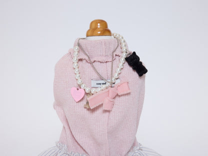 Teddy Palette Necklace ピンク