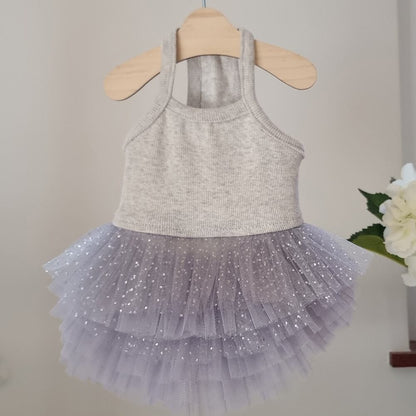 即納 Pure Color Tutu グレーパール