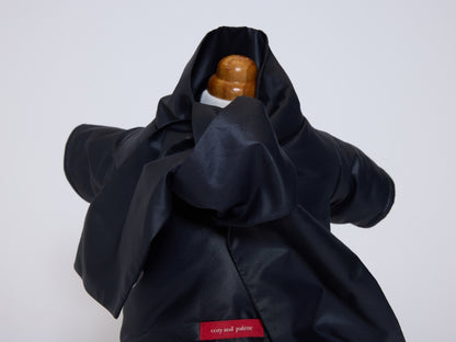 即納 Big Bow Light Padding Jumper ブラック