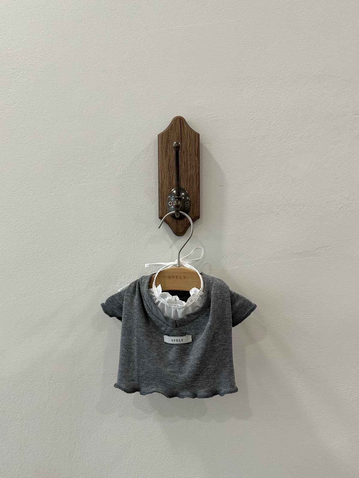 【PRE-ORDER】Grey Layered V-Neck Top