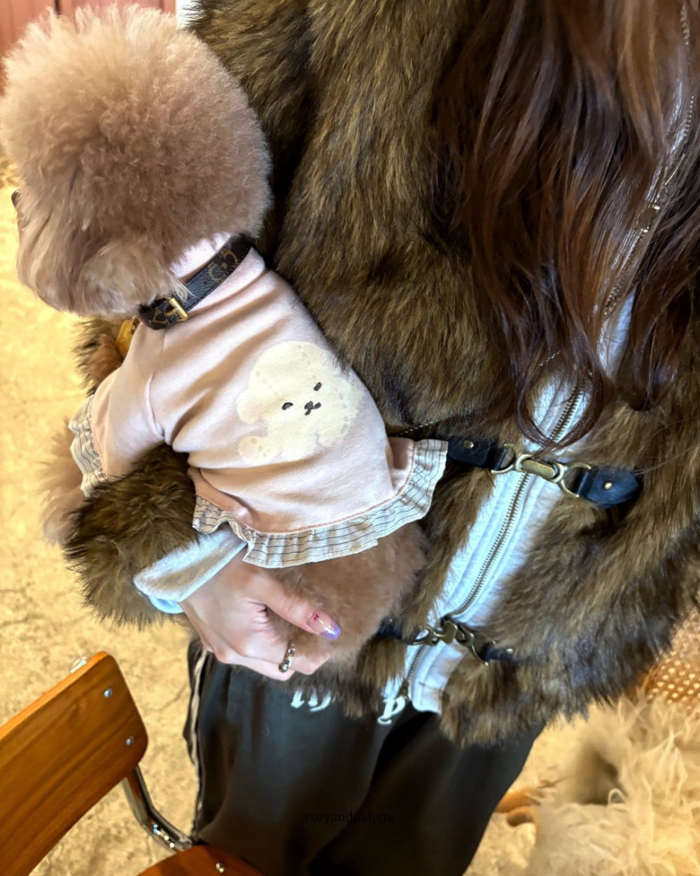 即納 Bear Friend Highneck Top 全4色