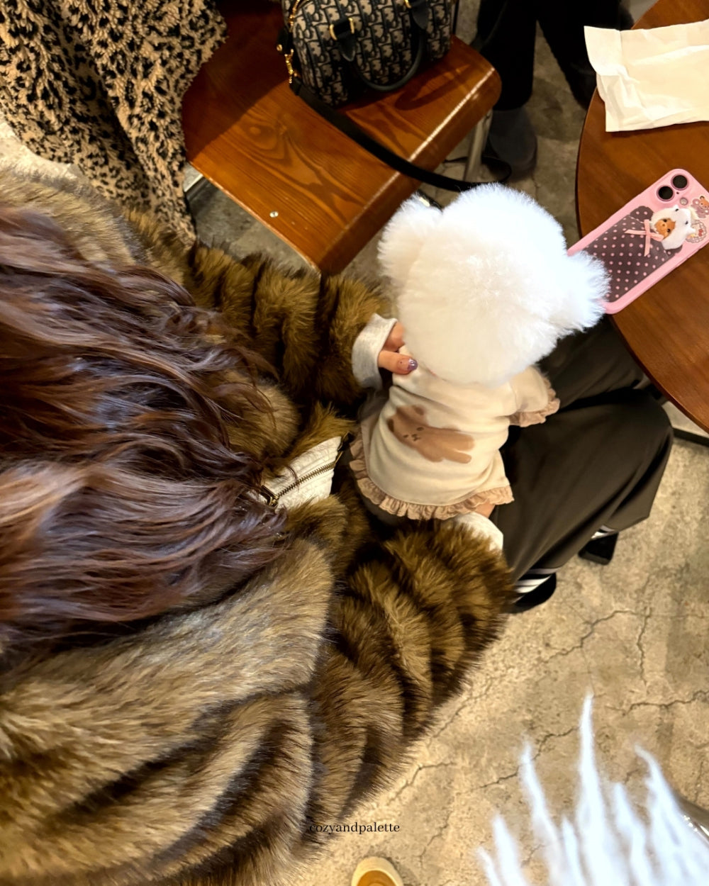 即納 Bear Friend Highneck Top 全4色