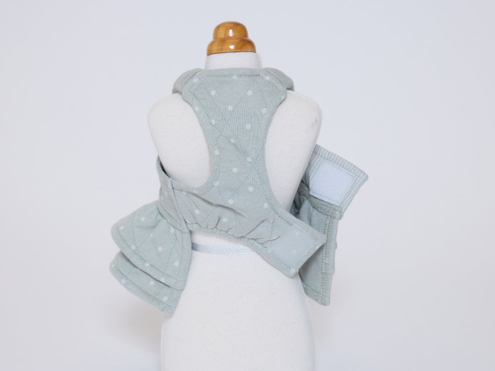 Quilted Polka Bustier ミント