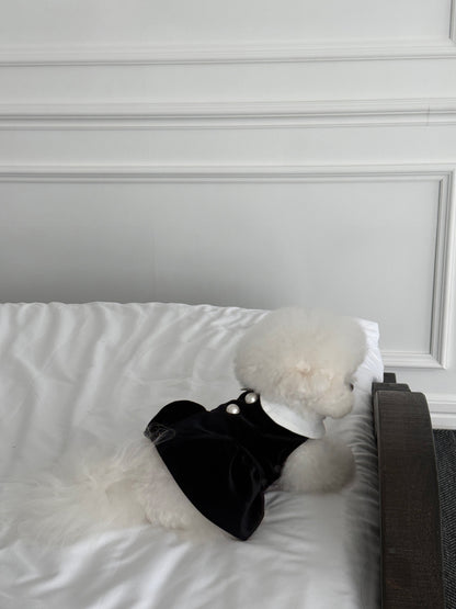 【PRE-ORDER】Black Velvet Dress