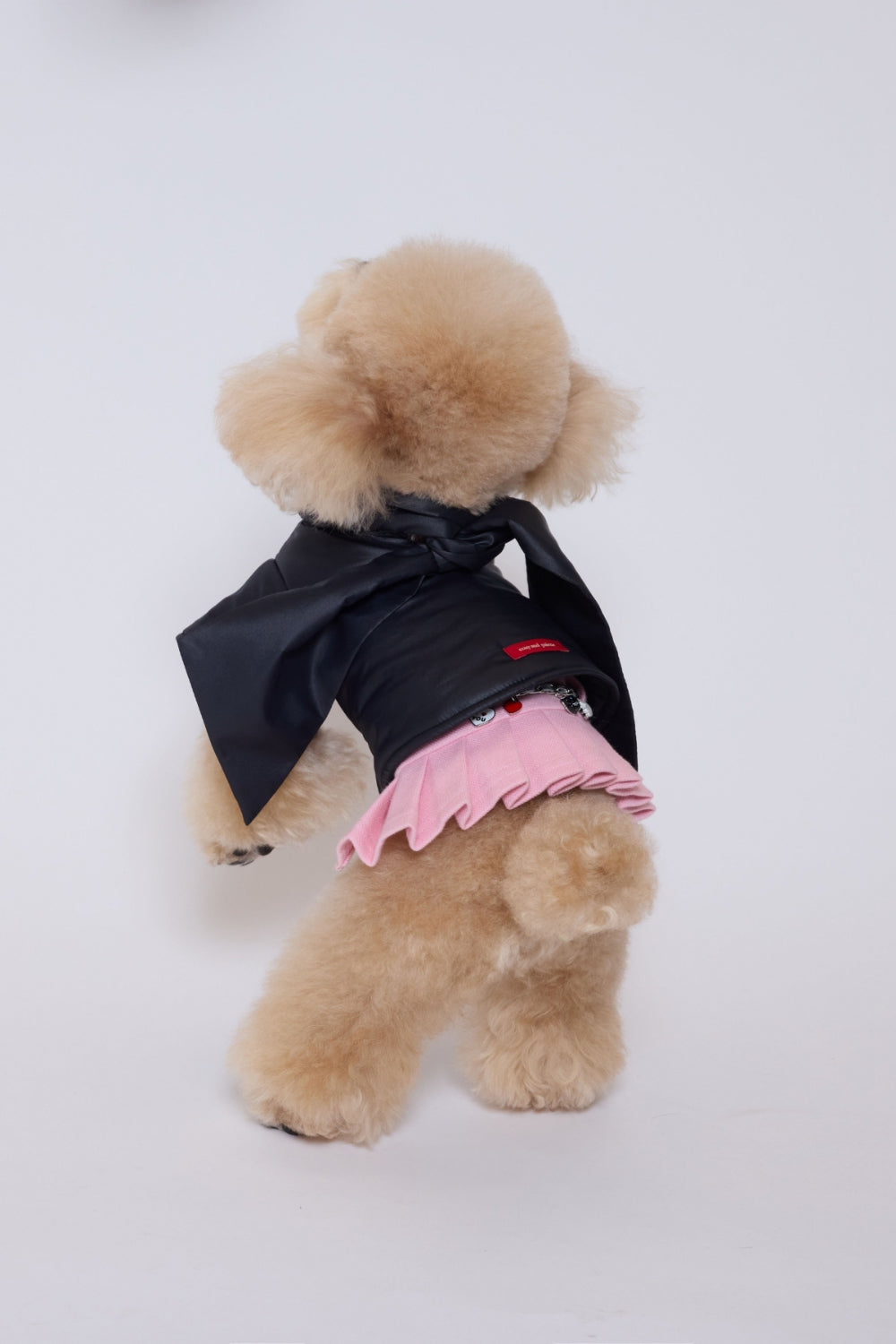 即納 Big Bow Light Padding Jumper ブラック