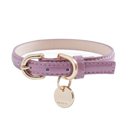 一部即納 Bloom Collar【迷子札】ライラック