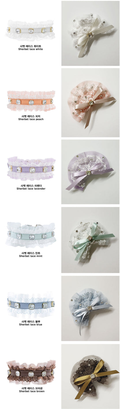 予約 Sherbet Lace Luna Pin 全7色