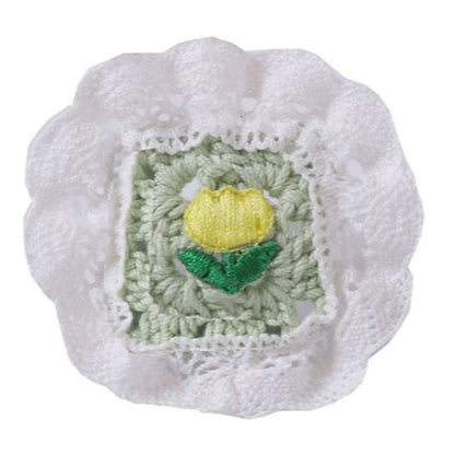 Apron Crochet Hairpin 全4色