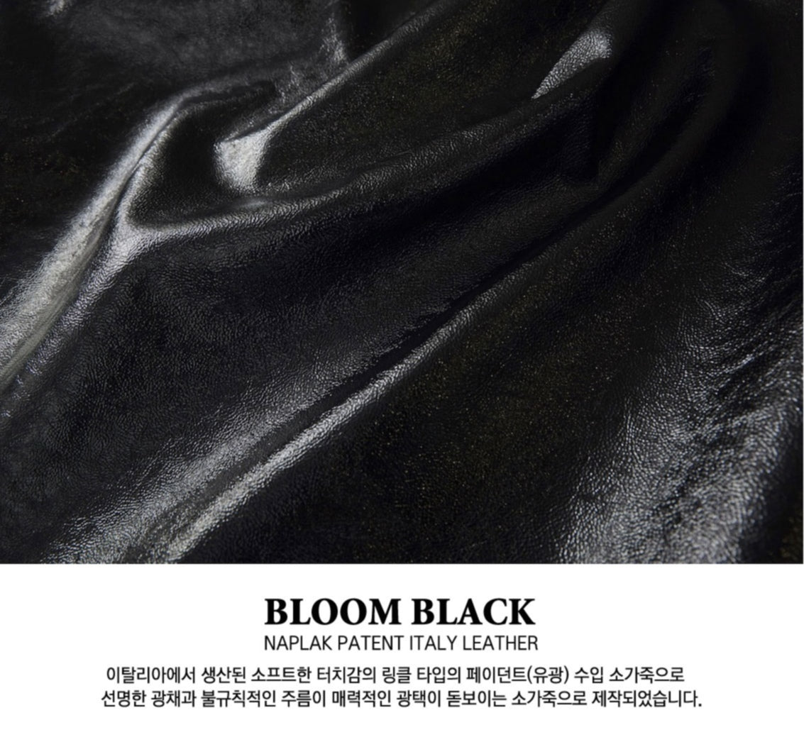 Bloom Collar × In My Heart Pendant【迷子札】 ブラック