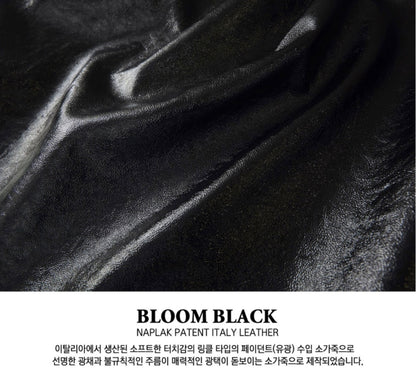 Bloom Collar × In My Heart Pendant【迷子札】 ブラック