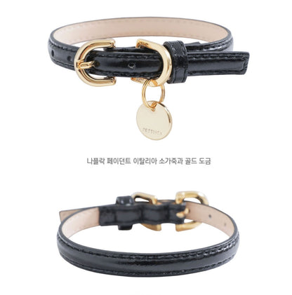 一部即納 Bloom Collar【迷子札】ブラック