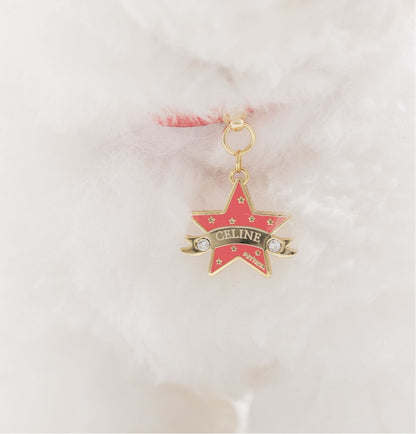 Bloom Collar × You Are My Star Pendant【迷子札】 タンゴオレンジ