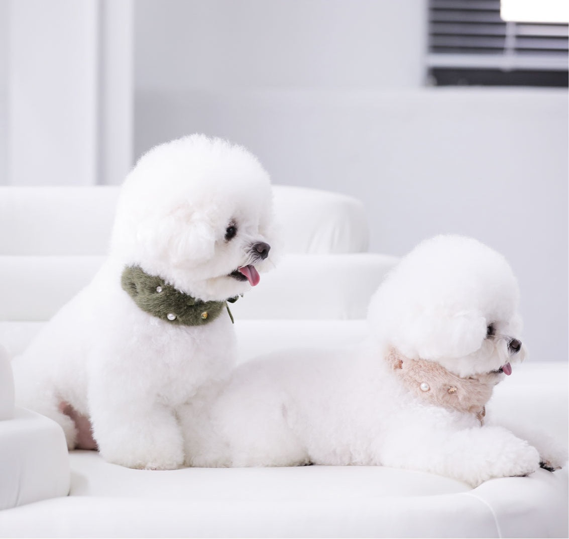 即納 Eco Fur Pompom ベージュ