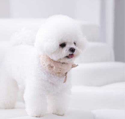 即納 Eco Fur Pompom ベージュ