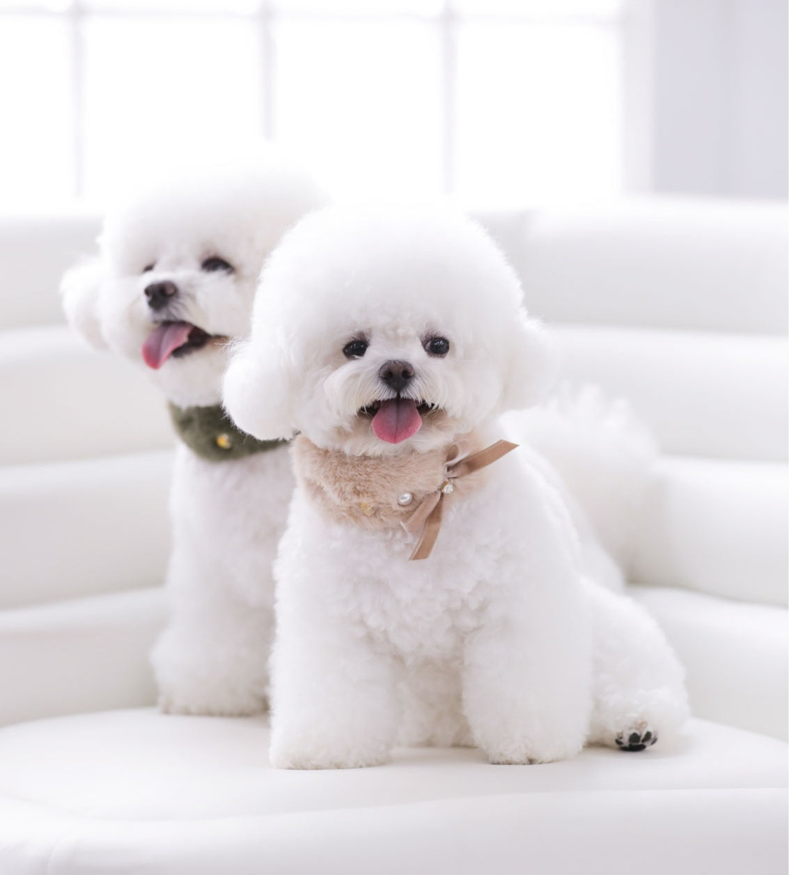 即納 Eco Fur Pompom ベージュ