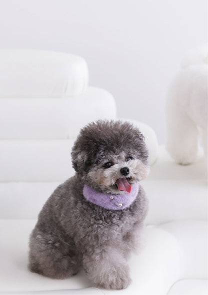 Eco Fur Pompom ラベンダー