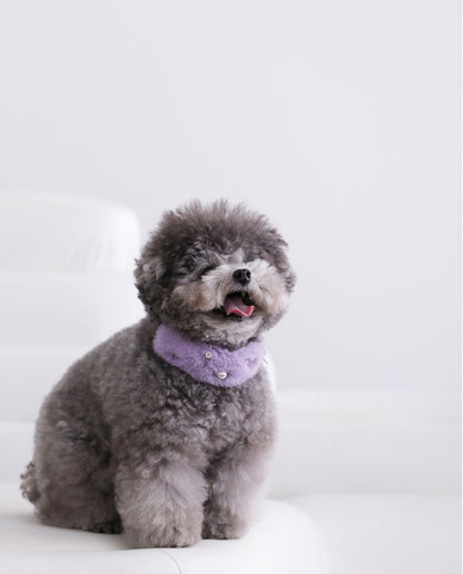 Eco Fur Pompom ラベンダー