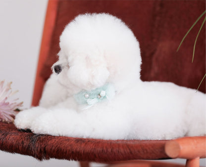 一部即納 Eco Fur Pompom ミント