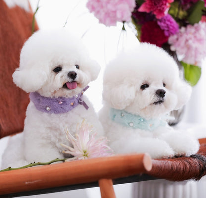 Eco Fur Pompom ラベンダー