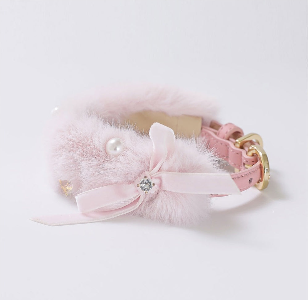 Eco Fur Pompom ピンク