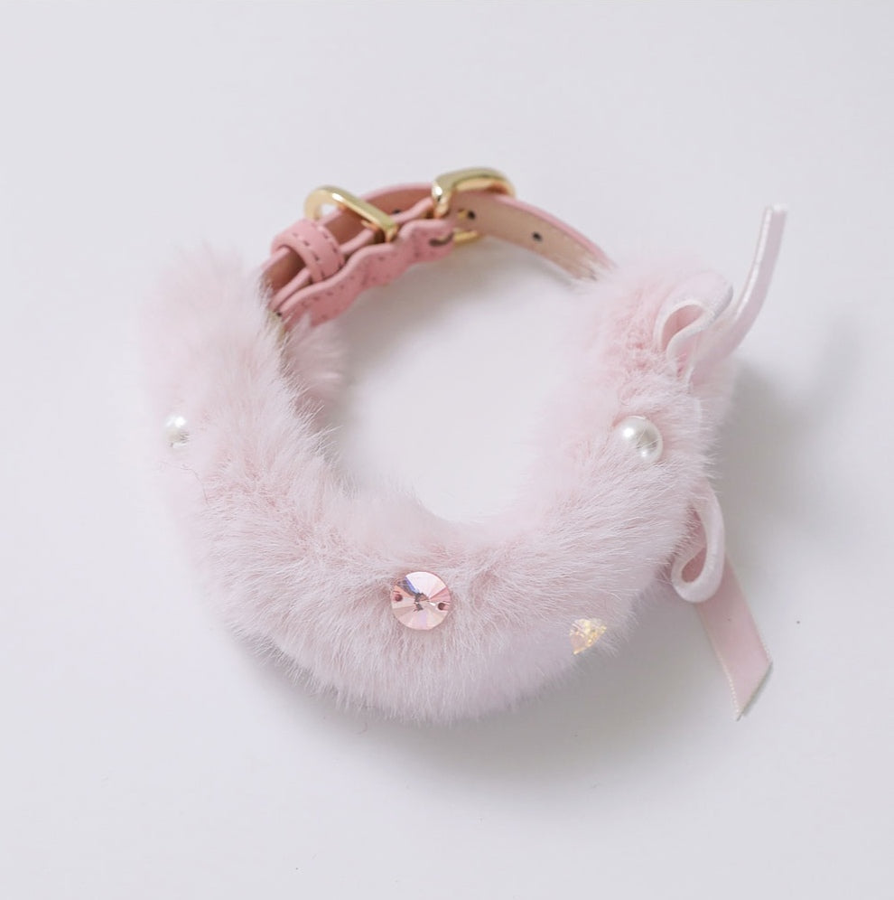 Eco Fur Pompom ピンク