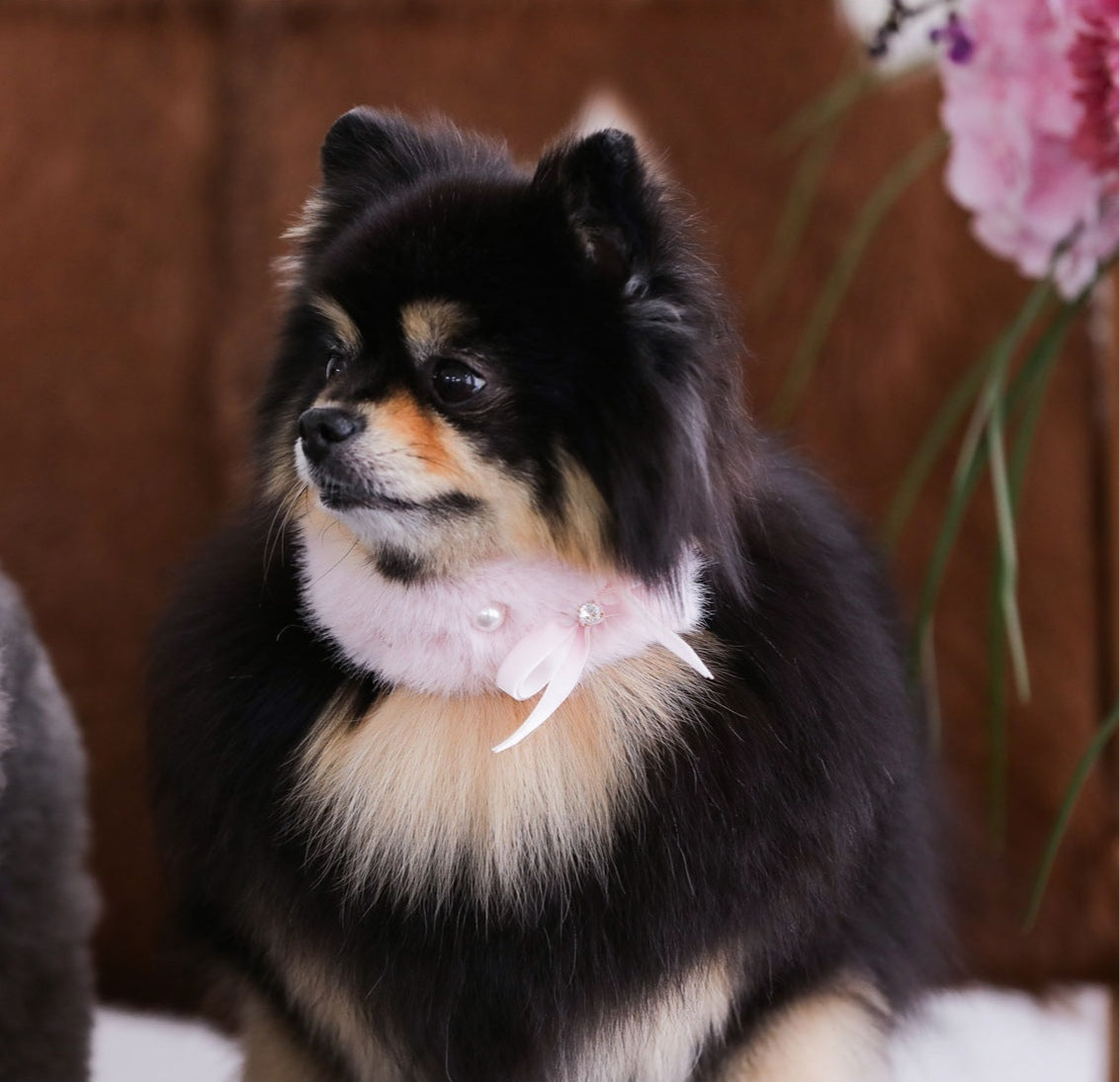 Eco Fur Pompom ピンク