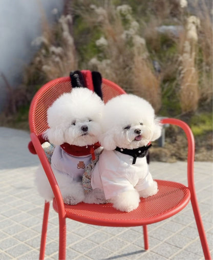 Eco Fur Pompom レッド