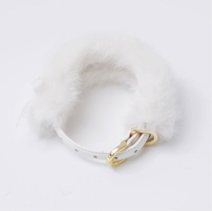 Eco Fur Pompom ホワイト