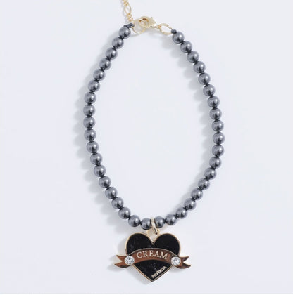 In My Heart Pearl Necklace【迷子札】全5色