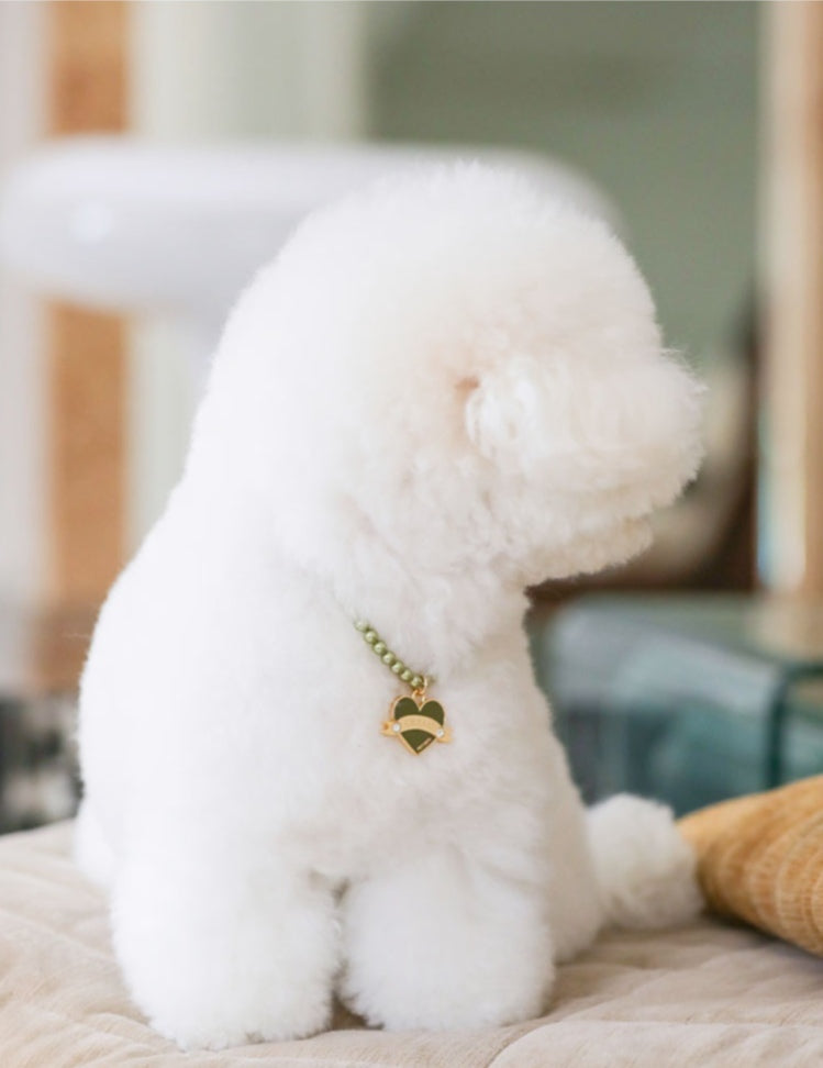 In My Heart Pearl Necklace【迷子札】全5色