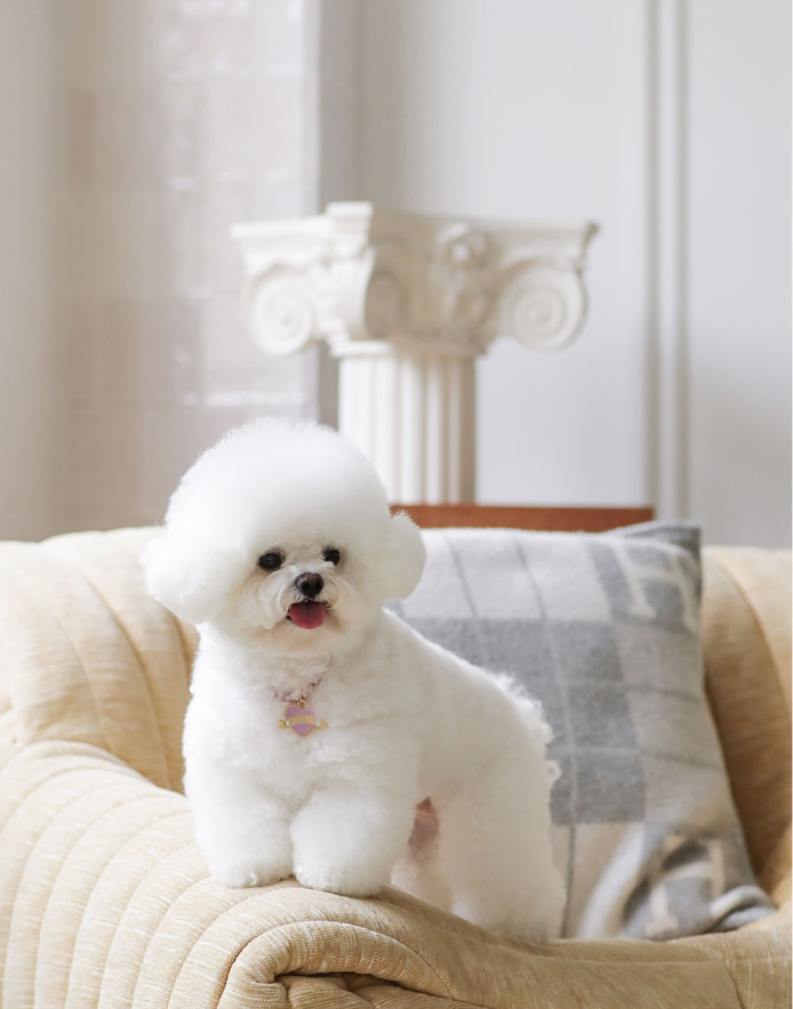 In My Heart Pearl Necklace【迷子札】全5色