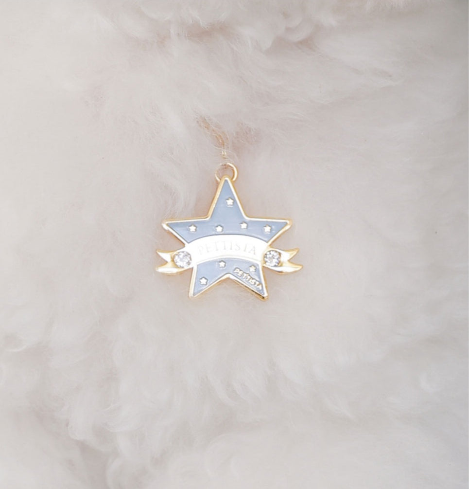 You Are My Star Necklace【迷子札】スカイブルー