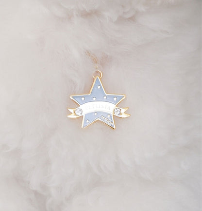 You Are My Star Necklace【迷子札】スカイブルー